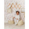 Spray of Cherries Footie Ivory - Footie Pajamas - 5