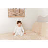 Plush Print Layette Set, Boys Ivory & Blue - Mixed Apparel Set - 4