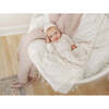 Scattered Blossoms Footie & Hat Set Ivory & Blue - Mixed Apparel Set - 3