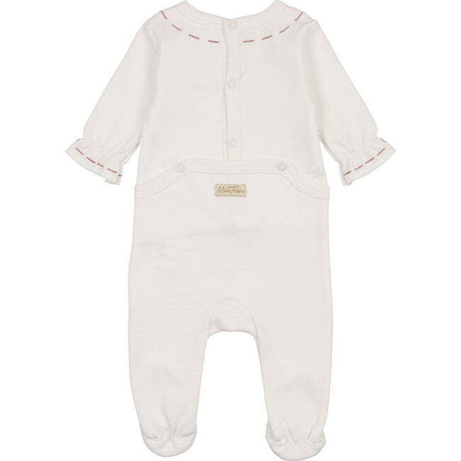 Soft Stitches Layette Set, Girls Ivory & Red - Mixed Apparel Set - 5