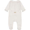 Soft Stitches Layette Set, Girls Ivory & Red - Mixed Apparel Set - 5
