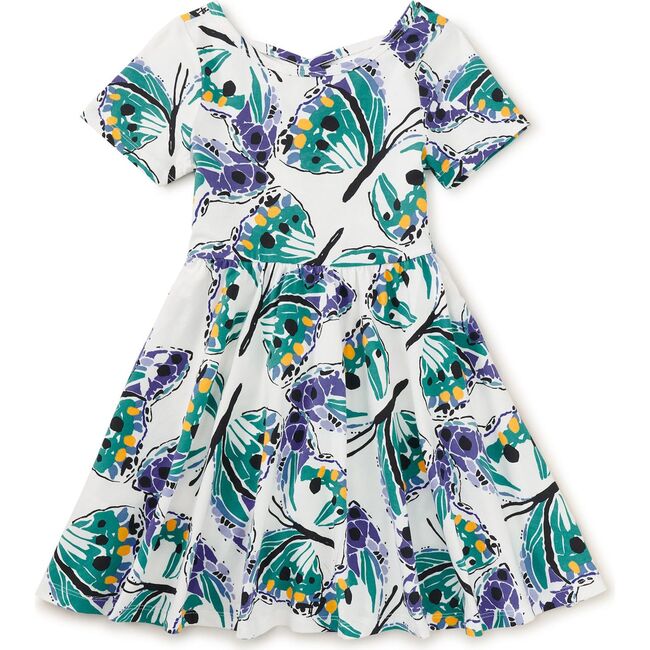 Short Sleeve Ballet Dress, Carnival Butterfly