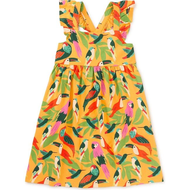 Ruffle Strap Dress, Wild Birds