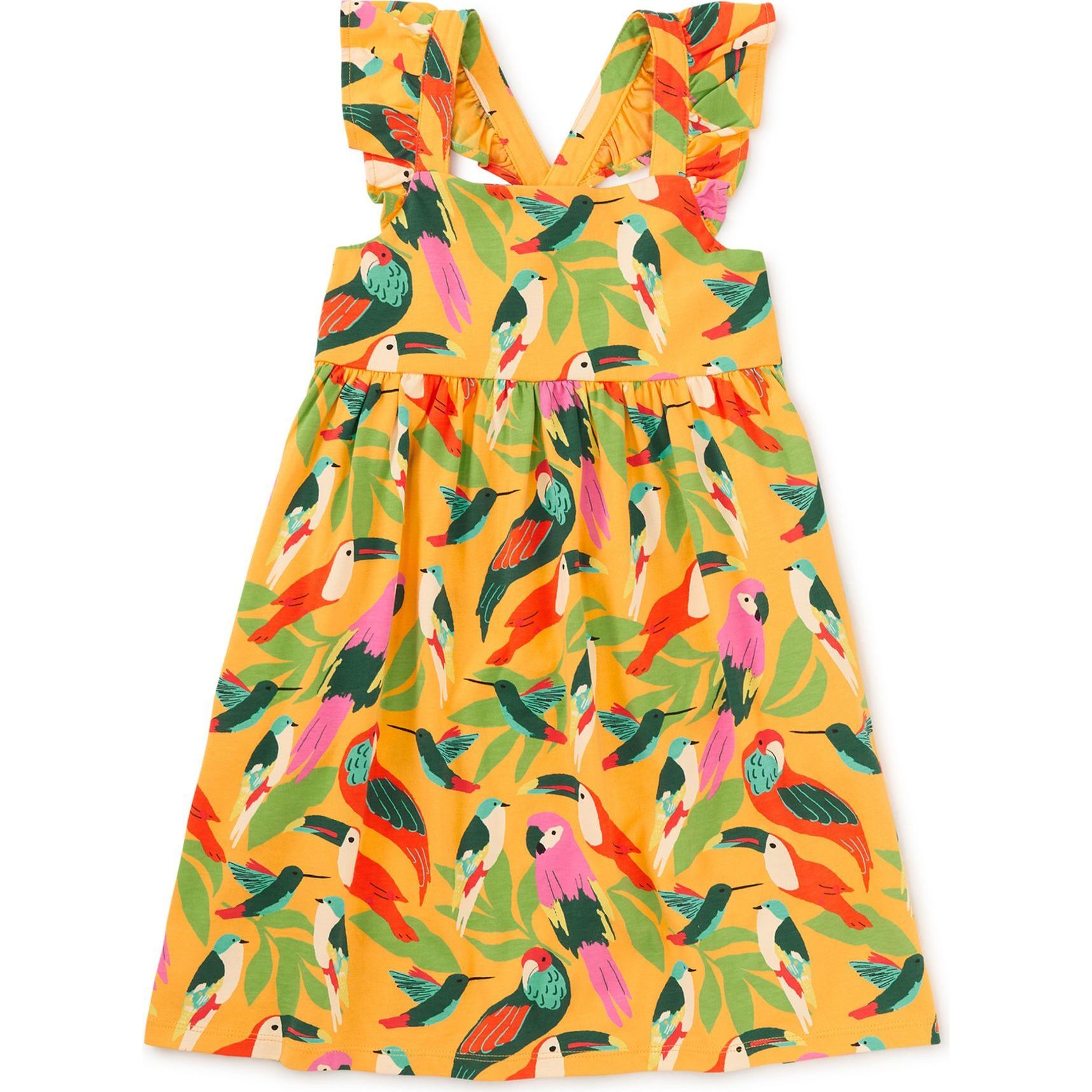 Ruffle Strap Dress, Wild Birds - Dresses - 1