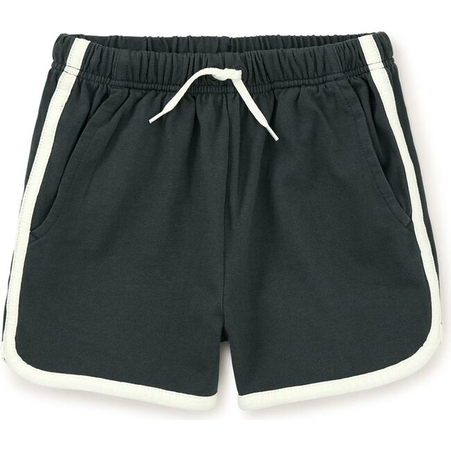 Sporty Ringer Shorts, Pepper