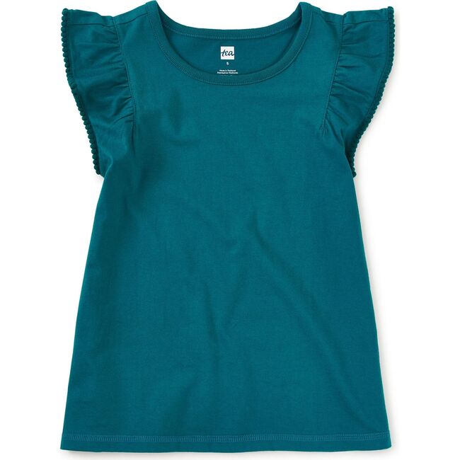 Pom-Pom Flutter Top, Scuba - T-Shirts - 1
