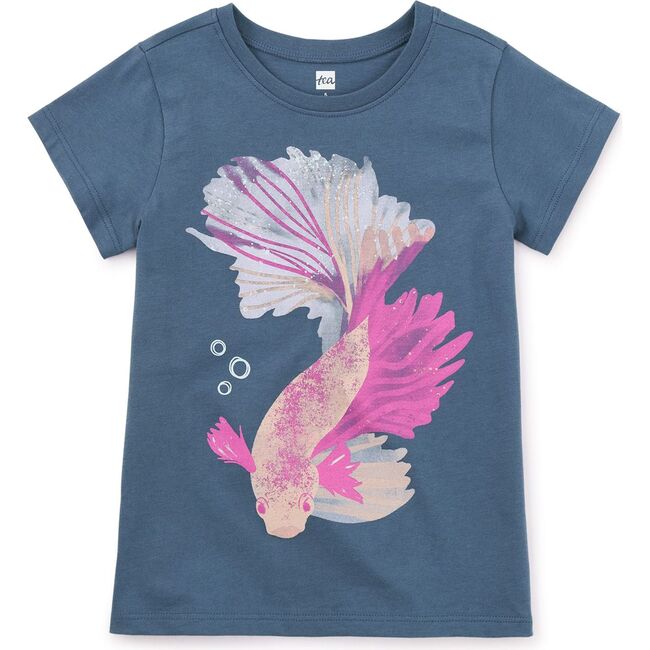 Plume Poisson Graphic Tee, Triumph - T-Shirts - 1
