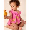 Flutter Baby Romper, Sweet Jaguars - Rompers - 2