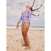 Long Sleeve One-Piece Swimsuit, Carnival Butterfly - One Pieces - 2