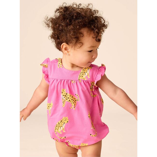 Flutter Baby Romper, Sweet Jaguars - Rompers - 3
