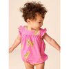 Flutter Baby Romper, Sweet Jaguars - Rompers - 3
