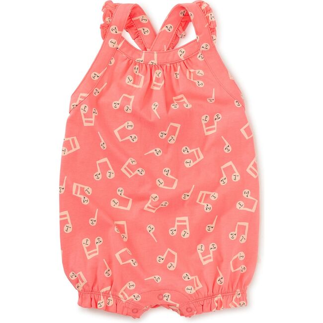 Cross-Back Baby Romper, Musicalia