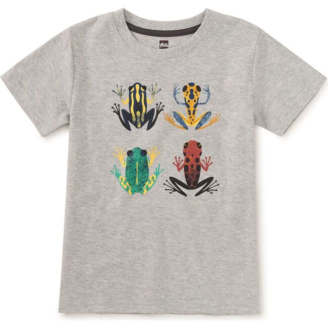 Cloud Forest Frogs Graphic Tee, Med Heather Grey