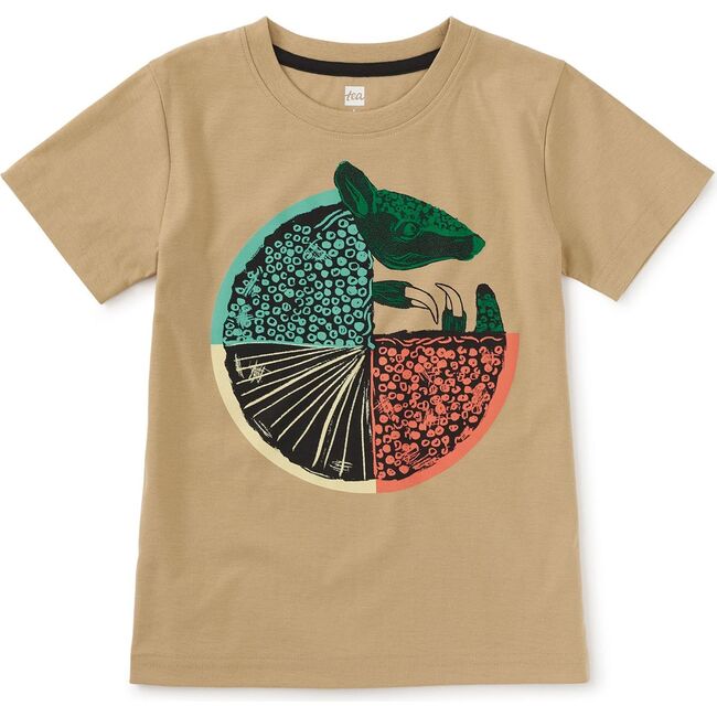 Armadillo Graphic Tee, Dune Grass