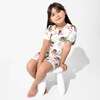 Dora: Tropical Dreams Bamboo Kids Pajama Short Set, White - Pajamas - 2