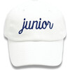 Junior Baseball Hat, White - Hats - 1 - thumbnail