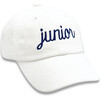 Junior Baseball Hat, White - Hats - 2