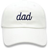 Dad & Lad Baseball Hat Set, White - Hats - 2