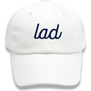 Dad & Lad Baseball Hat Set, White - Hats - 3