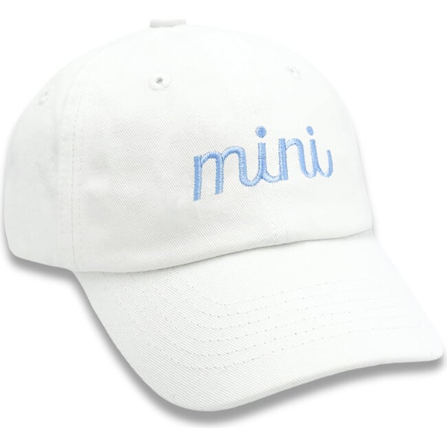 Mama & Mini Baseball Hat Set, White