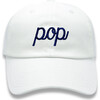 POP Baseball Hat, White - Hats - 1 - thumbnail