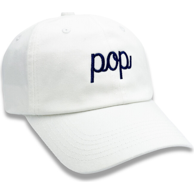 POP Baseball Hat, White - Hats - 2