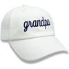 GRANDPA Baseball Hat, White - Hats - 2