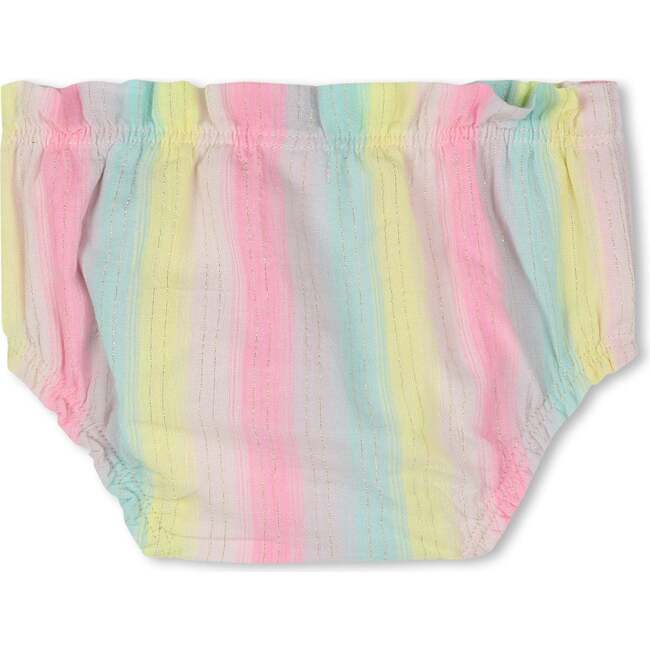 Ruffle Sleeve Striped Dress Set, Multi - Mixed Apparel Set - 6