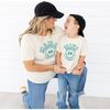 Mini Smiley Checker Short Sleeve T-Shirt, Natural - T-Shirts - 3