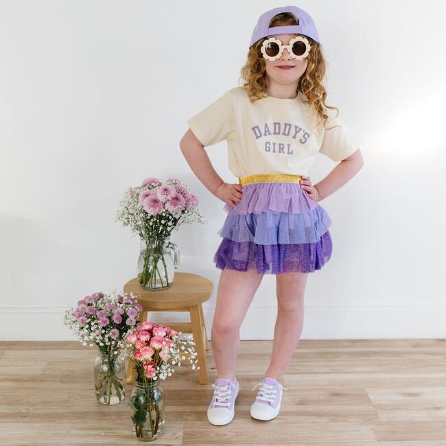 Daddy's Girl Short Sleeve T-Shirt, Natural - T-Shirts - 2