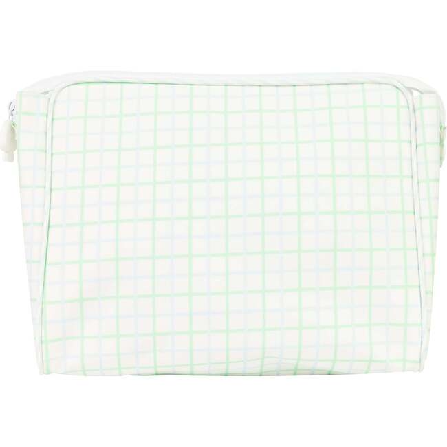 The Small Go Bag, Blue Green Windowpane