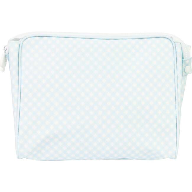The Small Go Bag, Blue Gingham