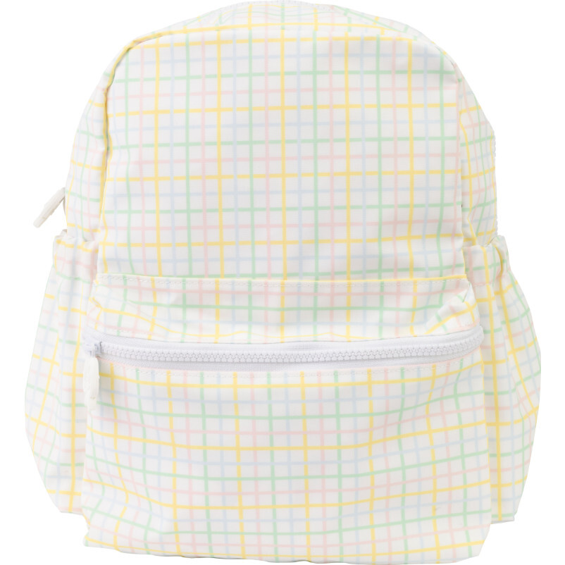 The Large Backpack, Multi Windowpane - Backpacks - 1