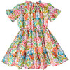 Maria Girl Dress With Hair Bow, Made With Liberty Fabric - Dresses - 1 - thumbnail