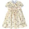 Hyacinth Girl Dress With Hair Bow, Made With Liberty Fabric - Dresses - 1 - thumbnail