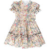 Elizabeth Girl Dress With Hair Bow, Made With Liberty Fabric - Dresses - 1 - thumbnail