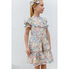 Elizabeth Girl Dress With Hair Bow, Made With Liberty Fabric - Dresses - 2
