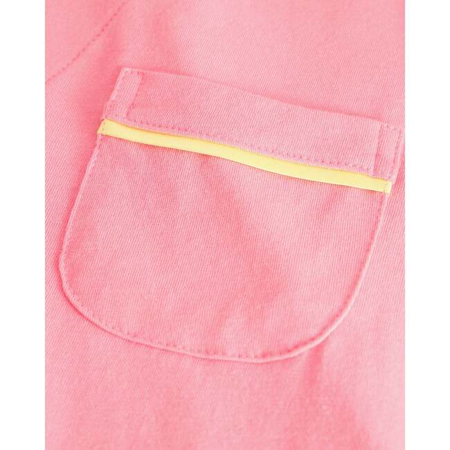 Short Sleeve Top & Boxer Pajama Set Passiflora/Limoncello - Pajamas - 4