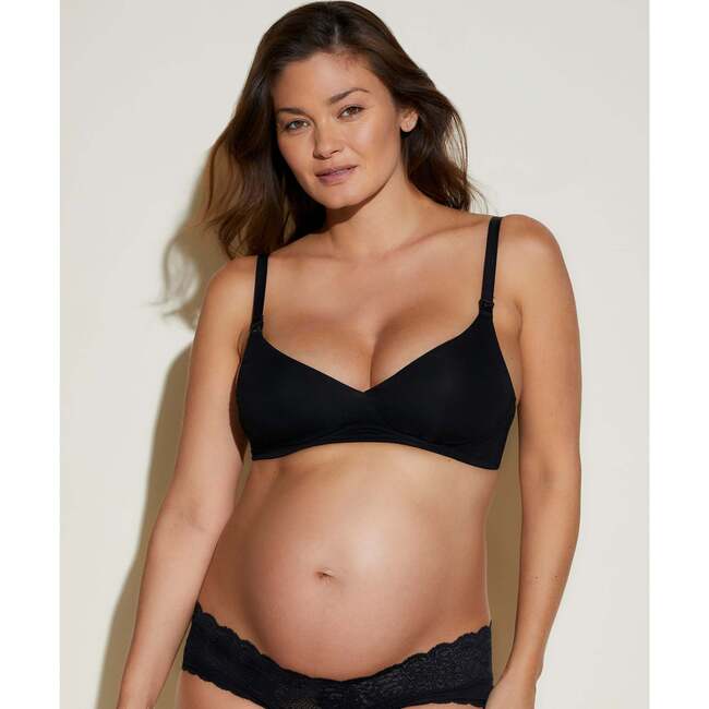 Maternity Nursing Bralette Black - Nursing Bra - 2