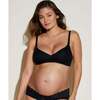 Maternity Nursing Bralette Black - Nursing Bra - 2