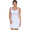 Curvy Chemise White - Pajamas - 1 - thumbnail