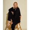 Long Sleeve Top & Pant Pajama Set Black/Black - Pajamas - 2