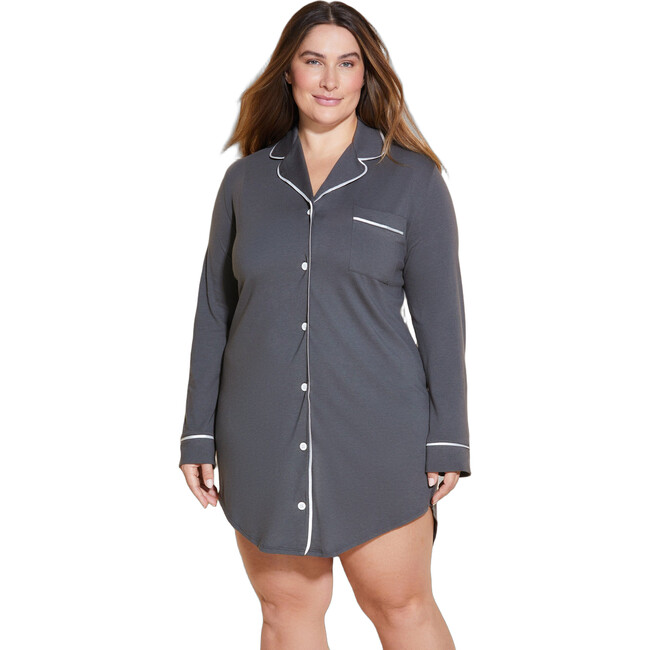 Nightshirt Anthracite/Ivory