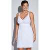 Curvy Babydoll White - Rompers - 2