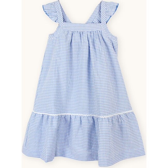 Sally Dress, Blue Gingham