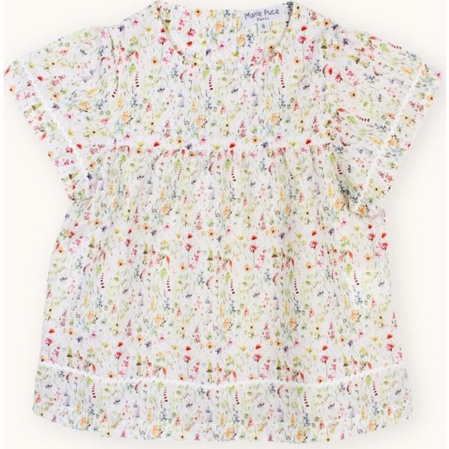 Mara Blouse, Meadow Flowers