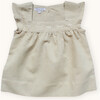Olivia Hand-Embroidered Blouse, Beige - Blouses - 2