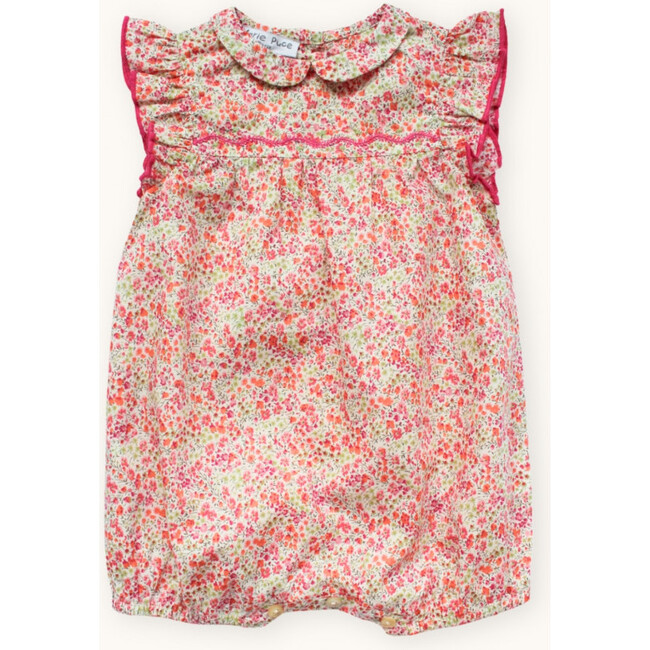 Gilda Embroidered Romper, Liberty Phoebe