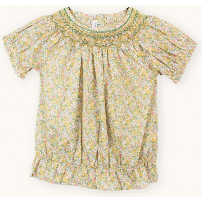 Gaia Hand-Smocked Blouse, Liberty Betsy