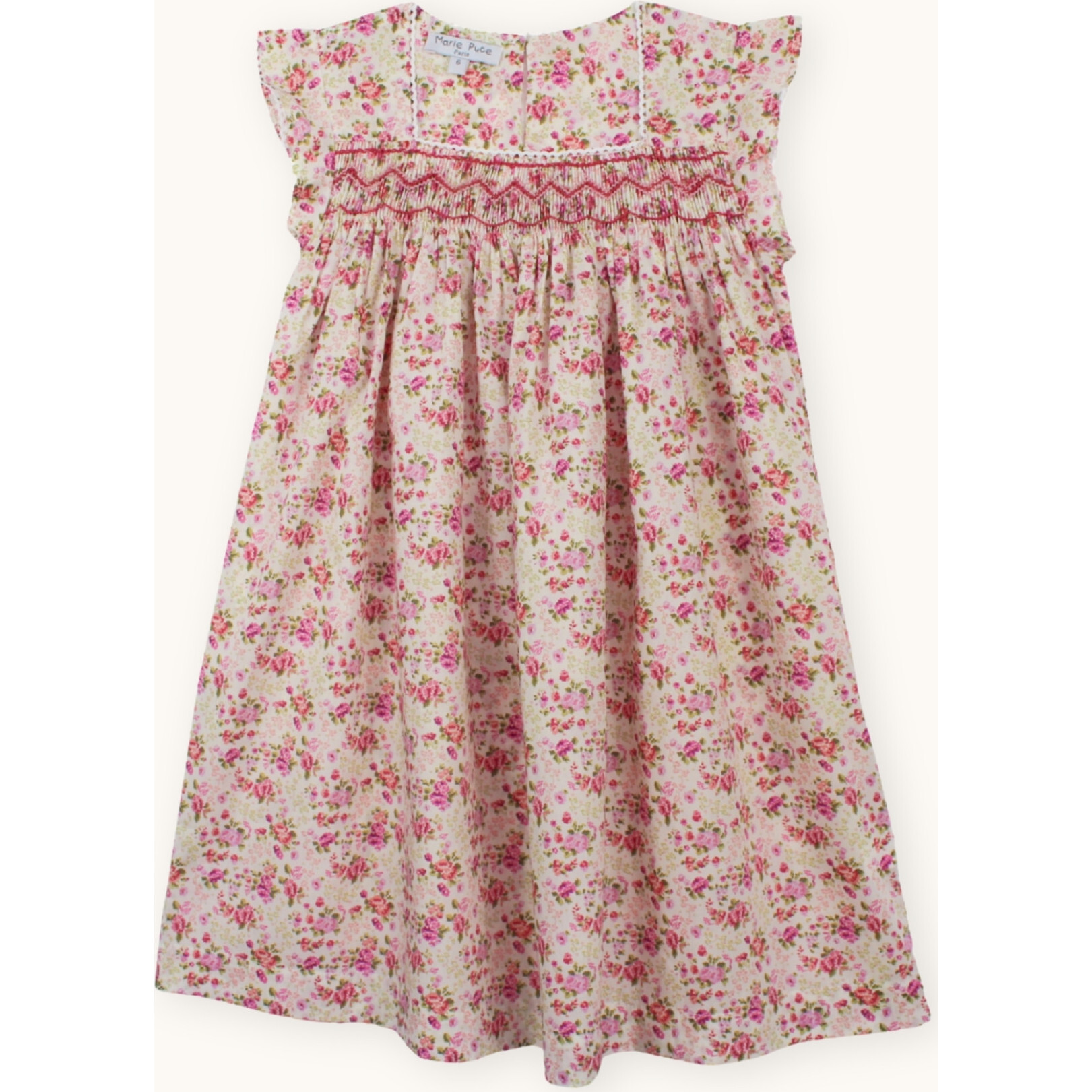 Louna Hand-Smocked Dress, Liberty Lizzy - Dresses - 1